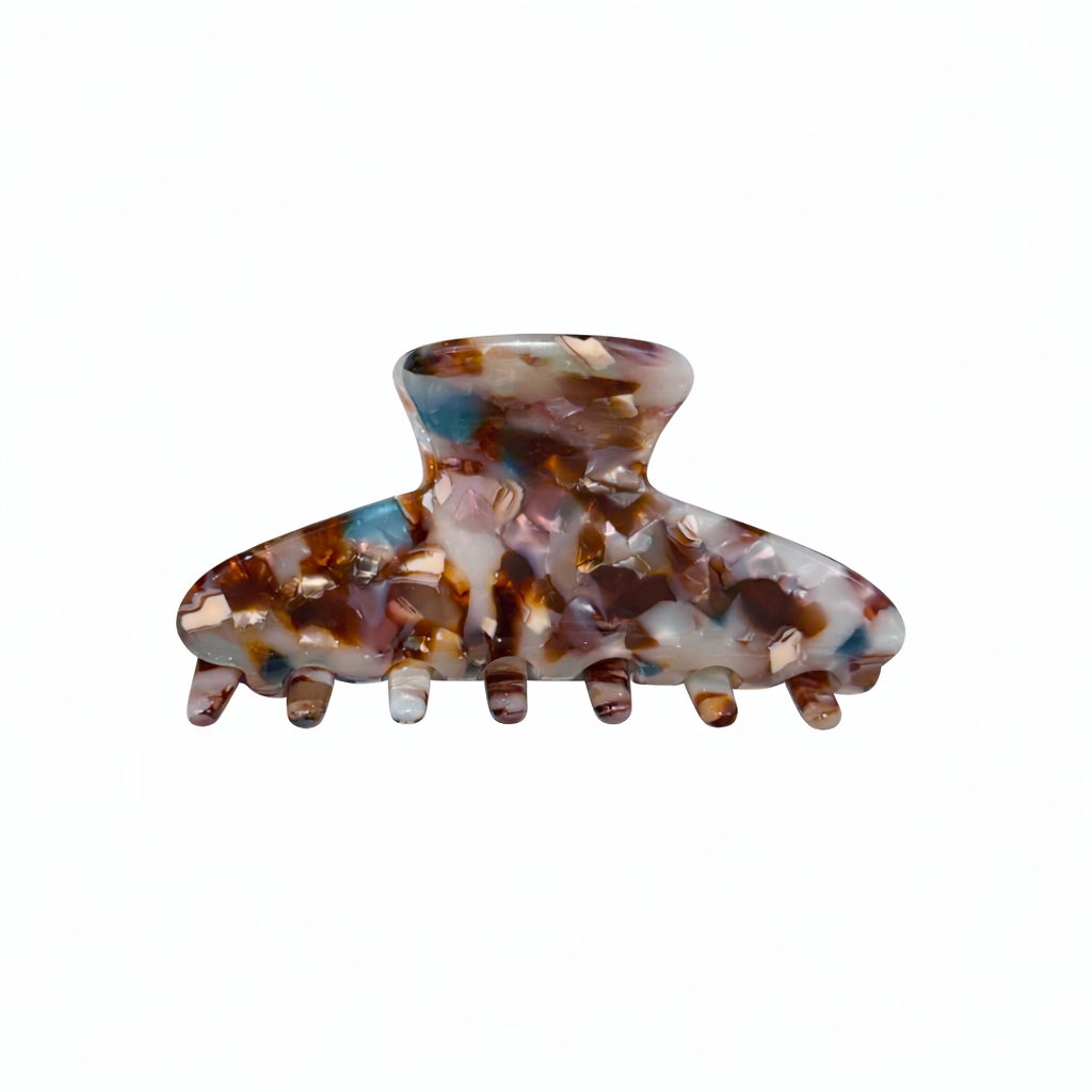 Hair ClawClip - Colorful Brown