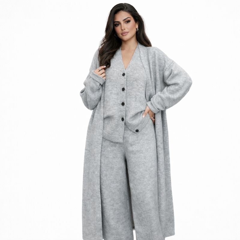 3-Piece Set - Light Gray