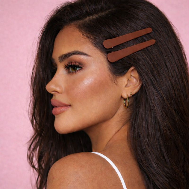 Hair LongClip - Brown